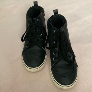 Black cat & jack zip up high tops